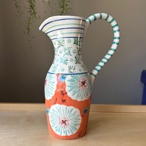 Anthropologie Ilaria pitcher home decor